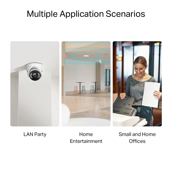 5-Port 2.5G Desktop Switch with 4-Port PoE++ 9