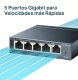 Switch para escritorio de 5 puertos Gigabit 5
