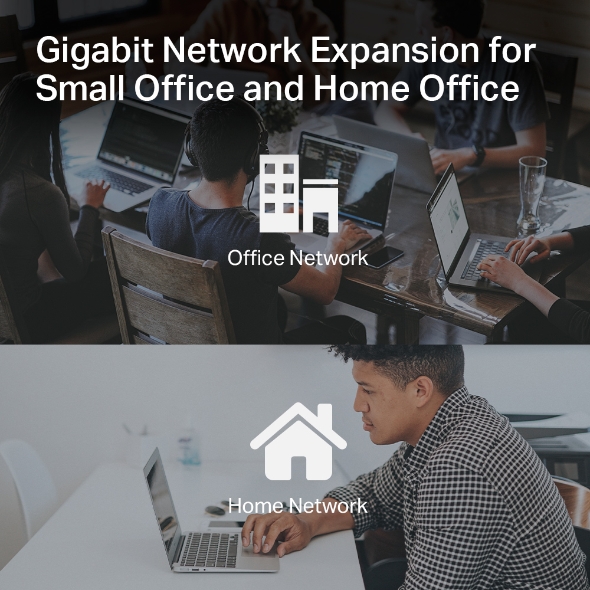 5-Port 10/100/1000Mbps Desktop Switch 8