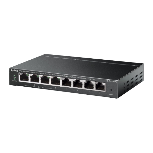 8-Port Gigabit Easy Smart Switch  with 4-Port PoE+ 3