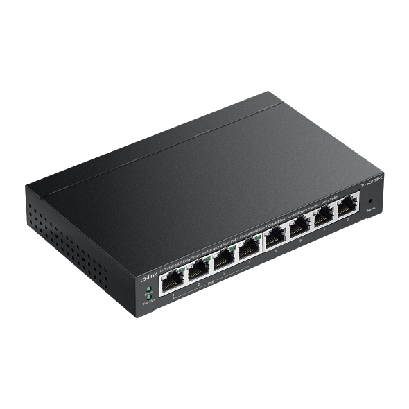 8-Port Gigabit Easy Smart Switch  with 4-Port PoE+ 4