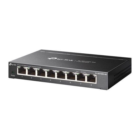 2.5Gポート×8 アンマネージスイッチ 3
