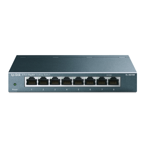 Switch de Escritorio de 8 Puertos de 10/100/1000Mbps 1
