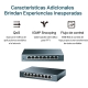 Switch de Escritorio de 8 Puertos de 10/100/1000Mbps 4