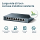 Switch de Escritorio de 8 Puertos de 10/100/1000Mbps 6
