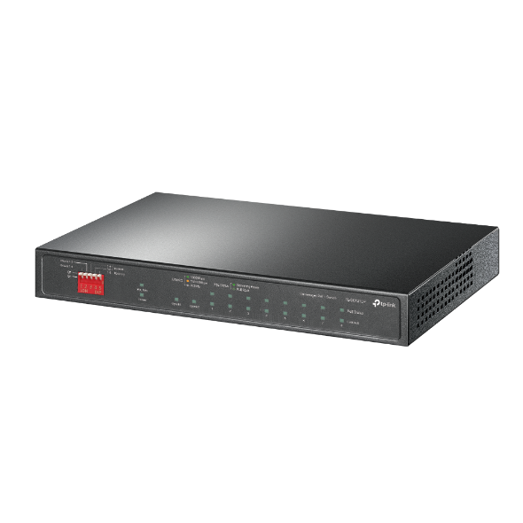 10-Port Gigabit Desktop Switch with 8-Port PoE+ 1