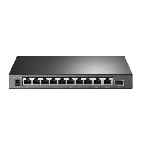 10-Port Gigabit Desktop Switch with 8-Port PoE+ 3