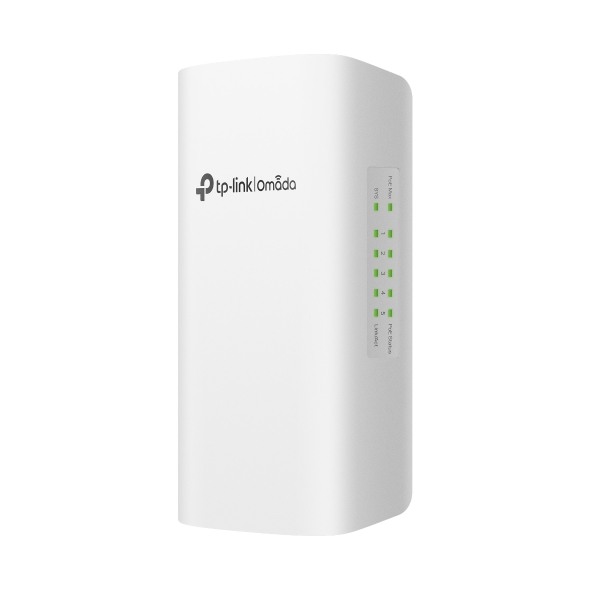 Przełącznik Omada Smart, 5 portów gigabitowych, w&nbsp;tym 1&nbsp;port PoE++ IN i&nbsp;4&nbsp;porty PoE+ OUT 1