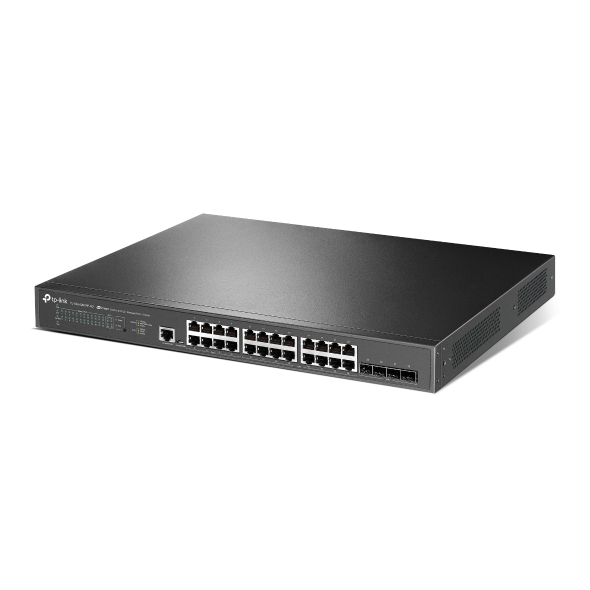 (型番変更:SG3428XPP-M2) JetStream 2.5GBASE-Tポート×24&10GE SFP+スロット×4 L2+マネージスイッチ(PoE+ポート×16&PoE++8ポート搭載) 3