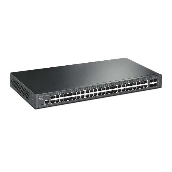 TL-SG3452X | JetStream 48-Port Gigabit L2+ Managed Switch with 4