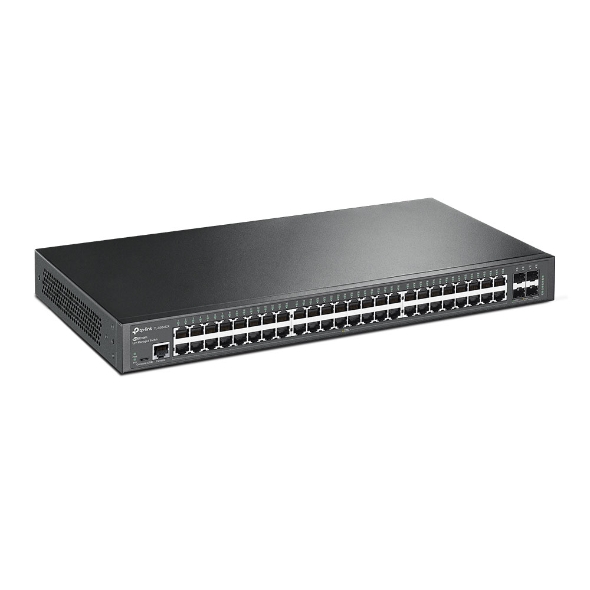 JetStream 48 埠 Gigabit L2+ 管理型交換器(含 4 個 10GE SFP+ 插槽)