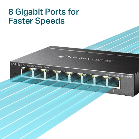 8-Port Gigabit Easy Smart Switch 4