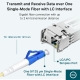 1000Base-BX WDM Bi-Directional SFP Module 4