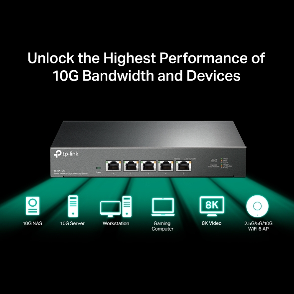5-Port 10G Desktop Switch 5