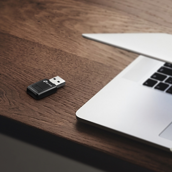 Mini Adaptador Wi-Fi 4 N300 USB para PC 6