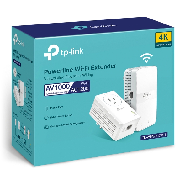 AV1000 Gigabit Passthrough Powerline ac Wi-Fi Kit 8