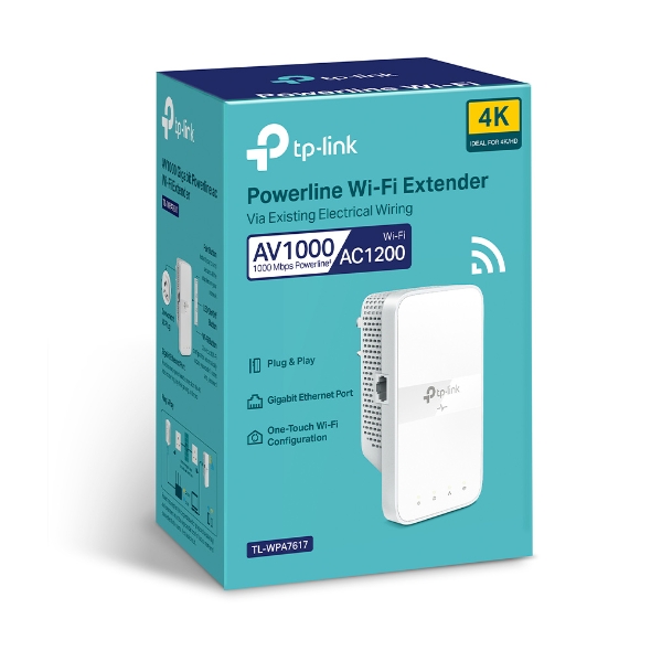 AV1000 Gigabit Passthrough Powerline AC Wi-Fi Extender 7
