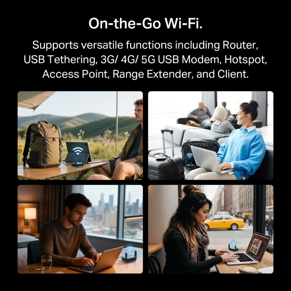 AX1500 Wi-Fi 6 Travel Router 6