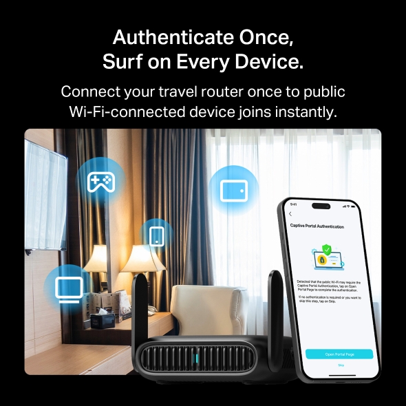 AX1500 Wi-Fi 6 Travel Router 7