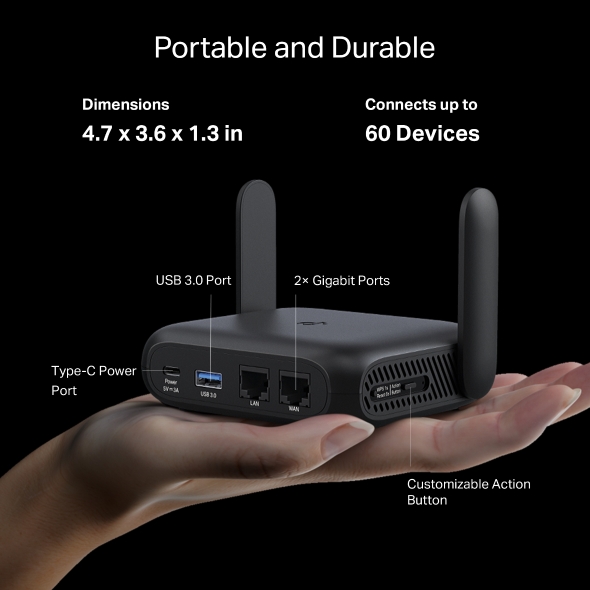 AX1500 Wi-Fi 6 Travel Router 11