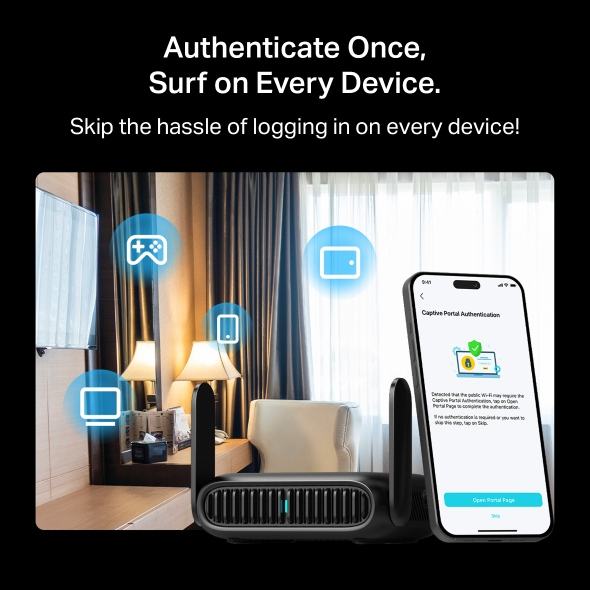 BE3600 Wi-Fi 7 Reise-Router 8