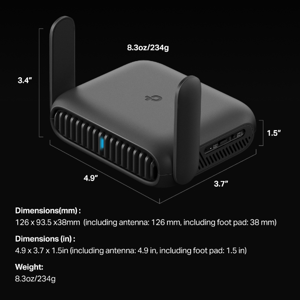TL-WR5002BE | Roam 7 Wi-Fi 7 Reiserouter | TP-Link  11