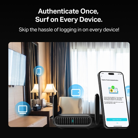 TL-WR5002BE | Roam 7 Wi-Fi 7 Reiserouter | TP-Link  8