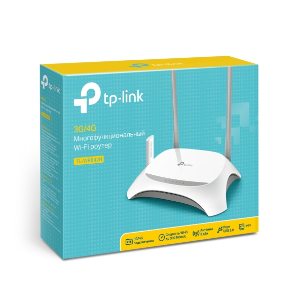 Многофункциональный роутер Wi‑Fi N300 с поддержкой 3G/4G 5