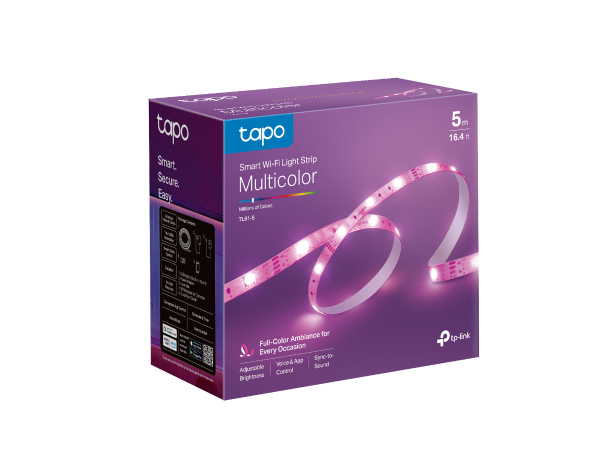 Bande LED WiFi connectée multicolore 8