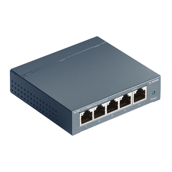 5ポート ギガビット らくらくマウント スイッチ 4