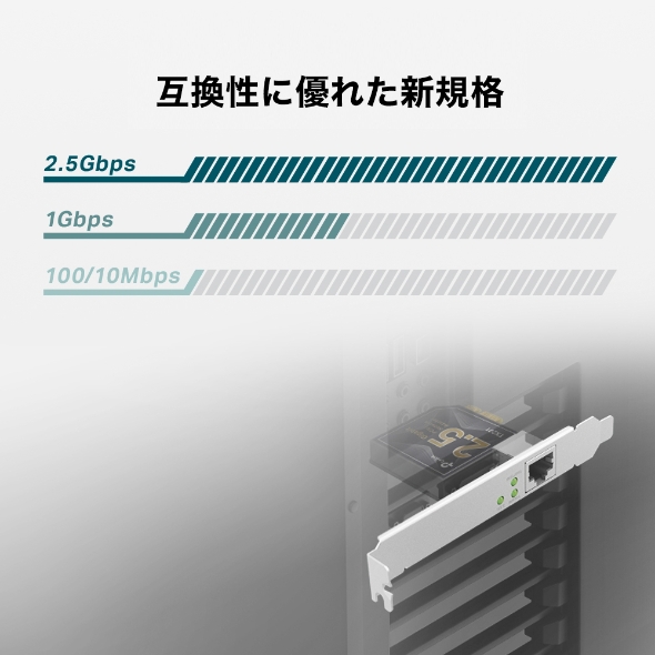 2.5ギガビット PCIeネットワークアダプター 6