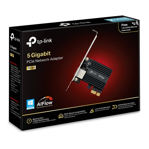 5ギガビットPCIe 3.1ネットワークアダプター 7