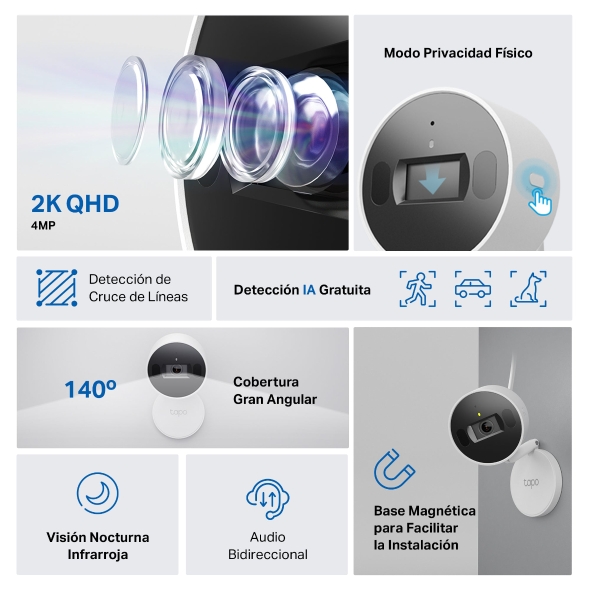AI Home Security Wi-Fi Camera 5