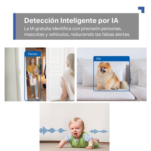 AI Home Security Wi-Fi Camera 7