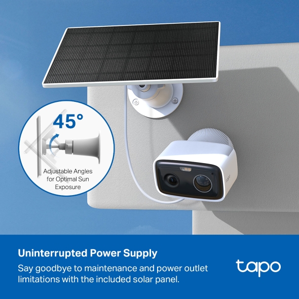 Tapo Solar-Powered Security Camera Kit 3