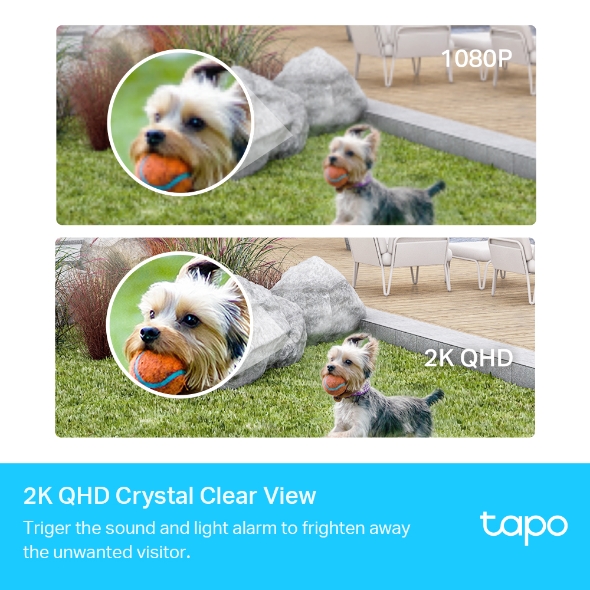 TP-Link Tapo 2K QHD Outdoor Wireless Security Camera System