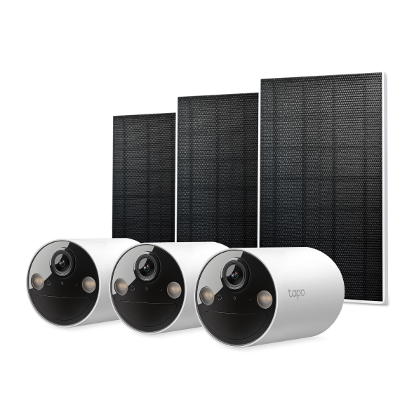 Solar-Powered Security Camera Kit