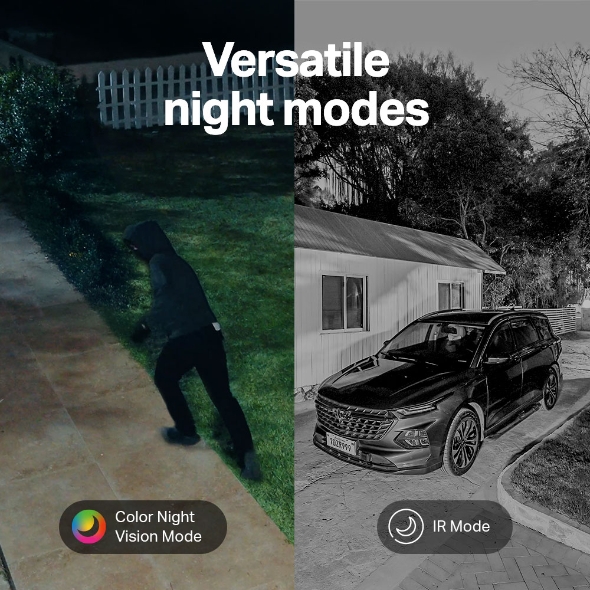 Battery-Powered Security Camera with Built-In Solar Panel 6
