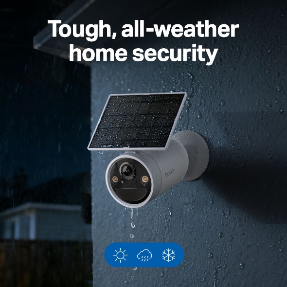 Battery-Powered Security Camera with Built-In Solar Panel 9