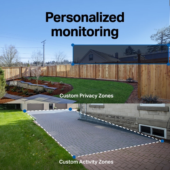 Battery-Powered Security Camera with Built-In Solar Panel 10