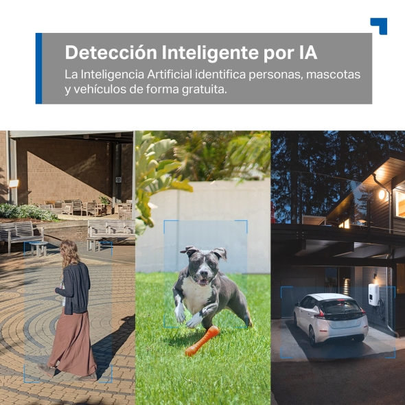 Cámara inteligente Wi-Fi de vigilancia 360º 4