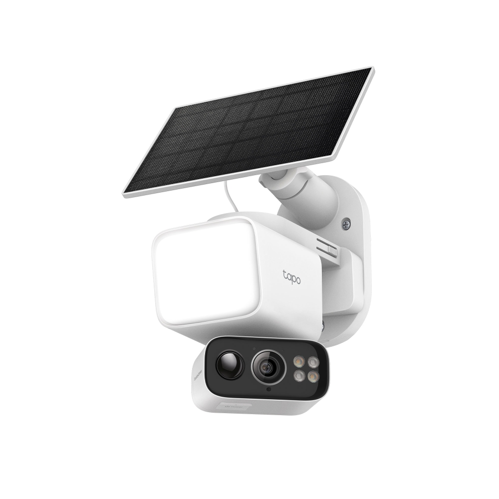 Solar-Powered Floodlight Pan/Tilt Security Camera Kit 1
