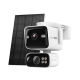 Solar-Powered Dual-Lens Pan/Tilt Security Camera Kit 1