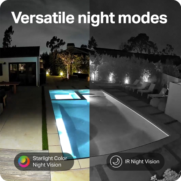 Solar-Powered Dual-Lens Pan/Tilt Security Camera Kit 9