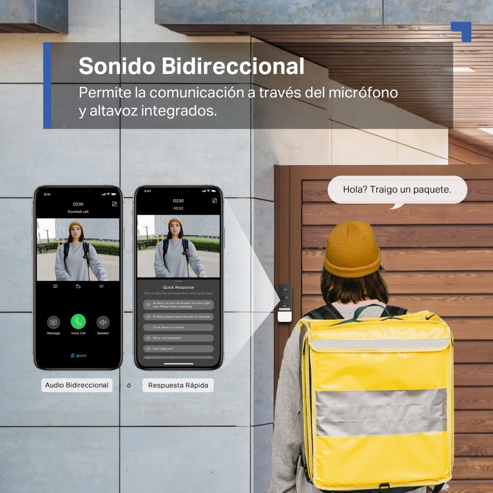 Timbre Inteligente con Cámara y Batería 7