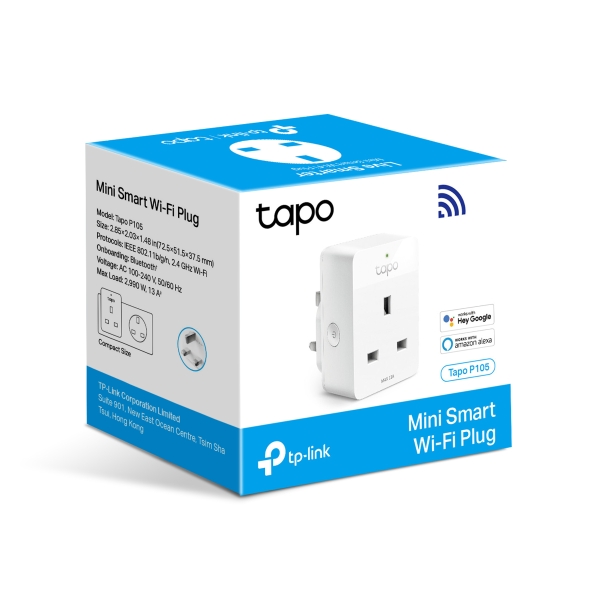 Tapo P105 Mini Smart Wi Fi Plug TP Link United Kingdom