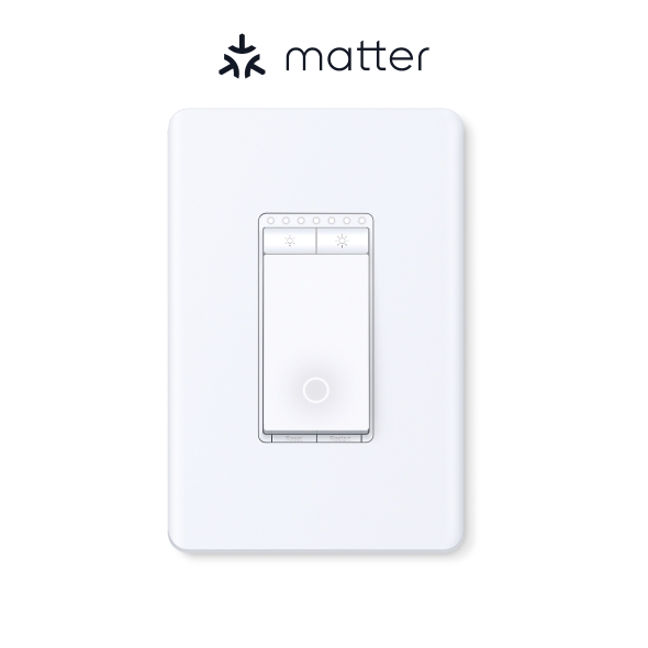 Smart Wi-Fi Light Switch, Dimmer, Matter 2