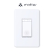 Smart Wi-Fi Light Switch, Dimmer, Matter 2