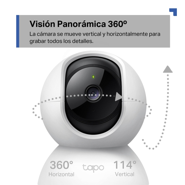 Pan/Tilt Home Security Wi-Fi Camera 5