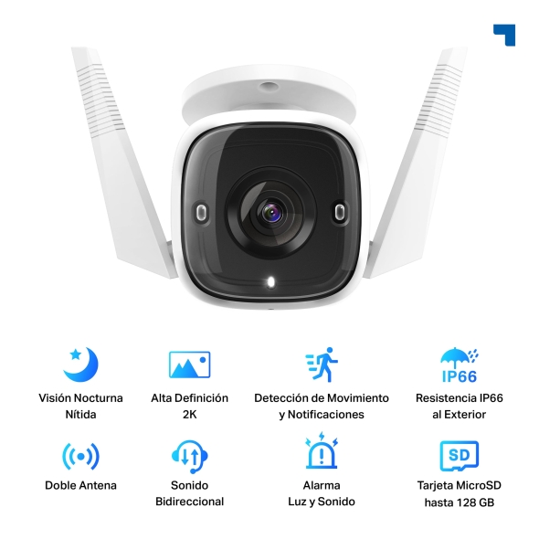 Cámara Wi-Fi de Seguridad para Exteriores 3